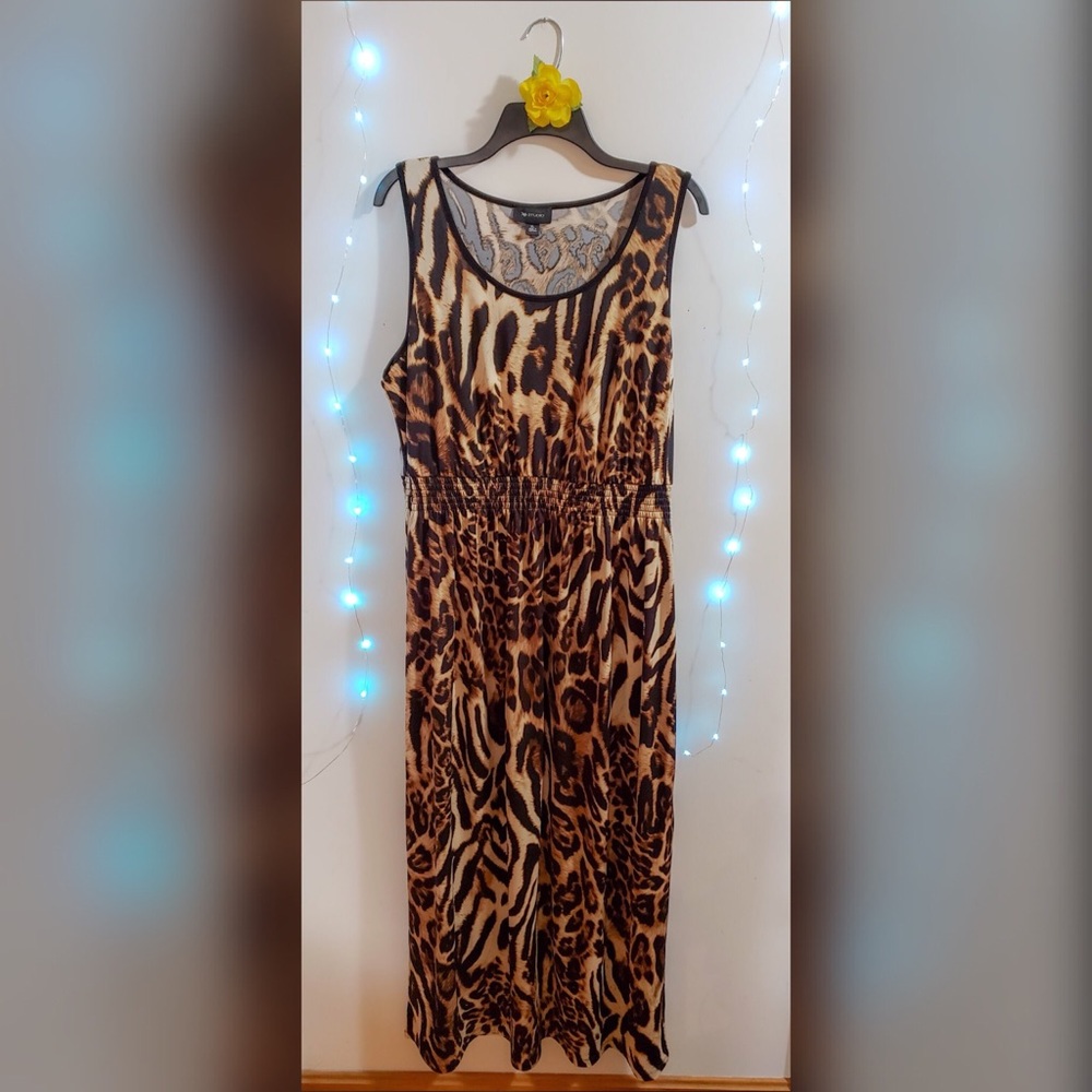 Brand New Cheetah Print Maxi Dress